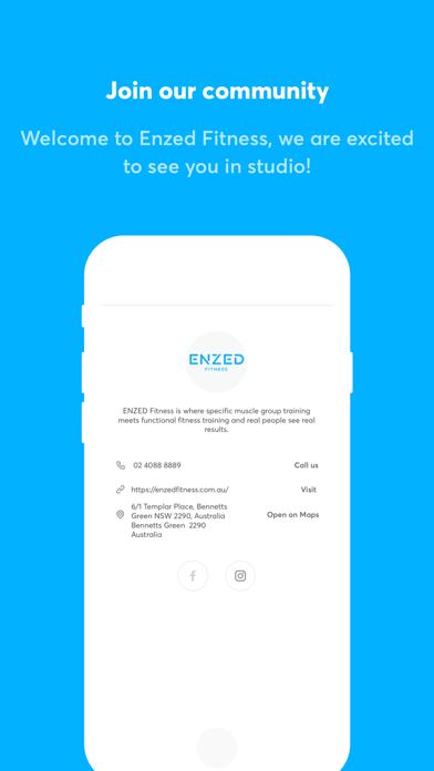 Enzed Fitness Screenshot
