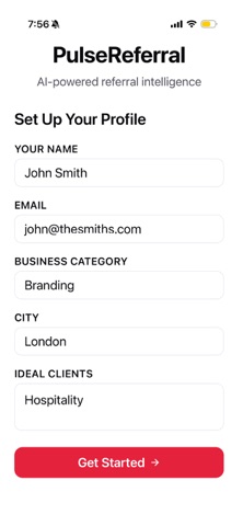 PulseReferral screenshot