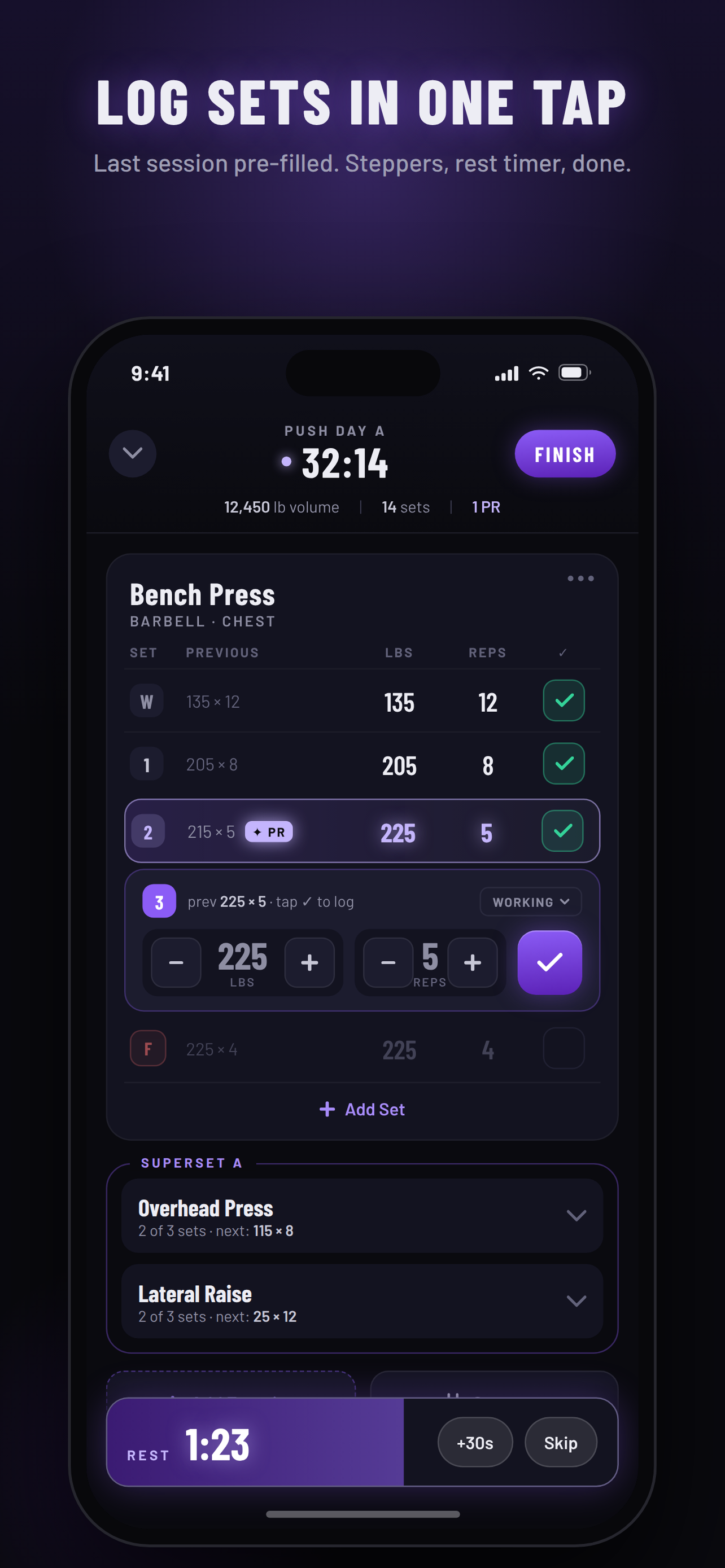 TITAN: Gym Workout Tracker screenshot 2