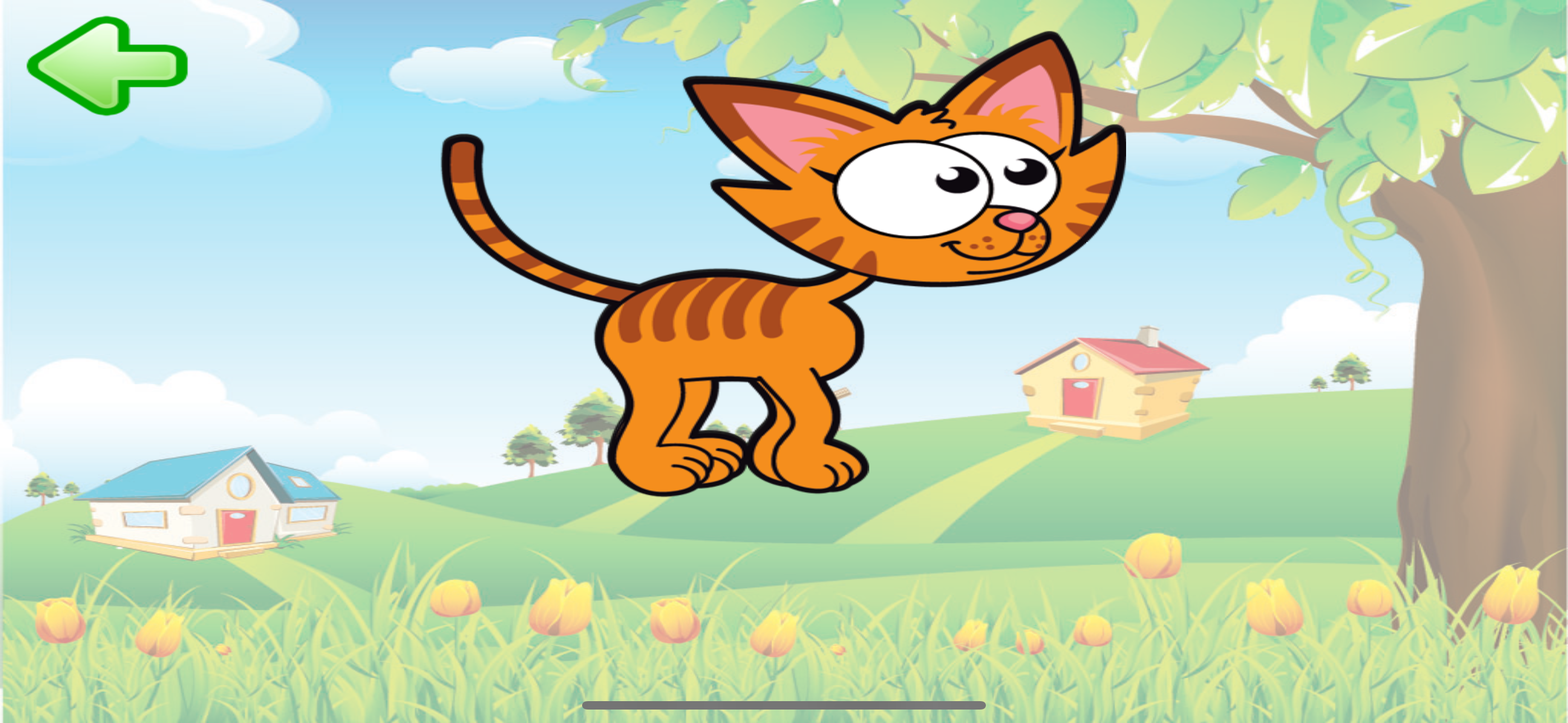 Animal sounds puzzle for kids