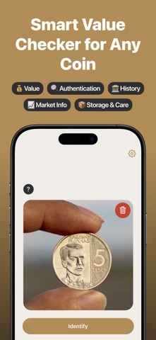 Rare Coin Identifier: CoinPic iPhone screenshot