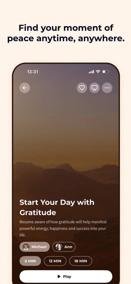 Meditation Moments - Guided screenshot 3