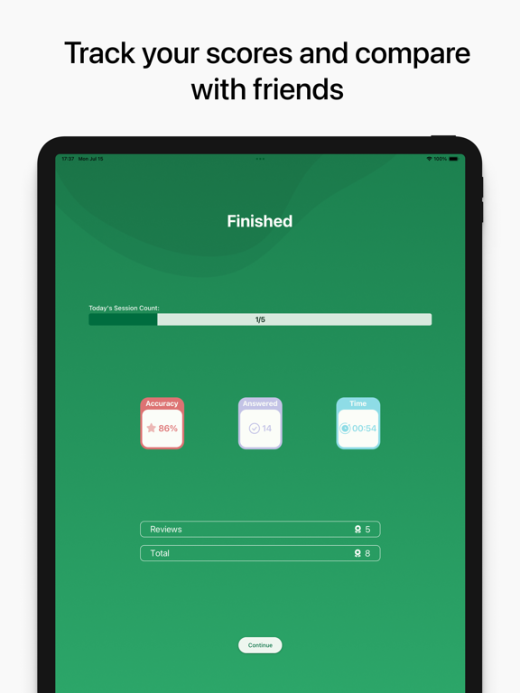 Kichi: Read & Study Japanese iPad screenshot 4 - Education app