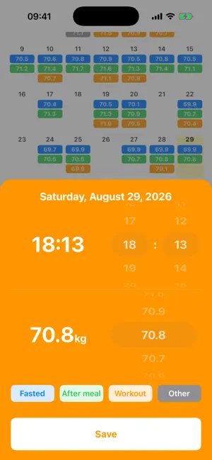 Weight Diary: Weight Tracker screenshot 2