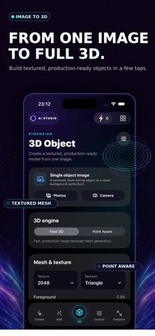 Stable Diffusion: AI Studio iPhone screenshot