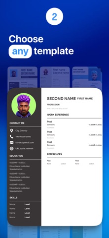 CV Maker & Resume Builder app screenshot 2