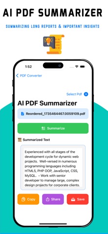 PDF Reader: converter, signer iPhone screenshot