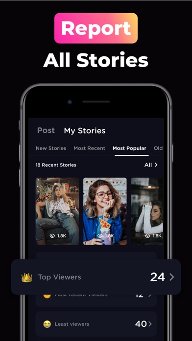 Reports+ for Followers Tracker Screenshot
