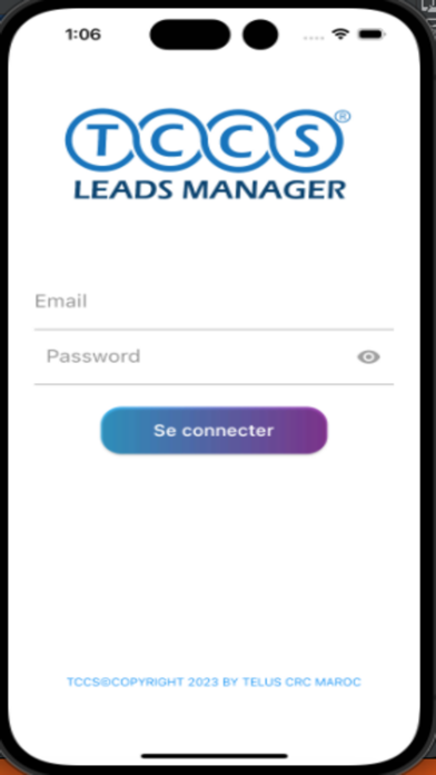 TCCS LEAD MANAGER Screenshot 1 - AppWisp.com