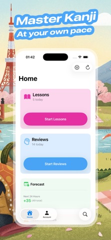 Gakugame - WaniKani Companion screenshot