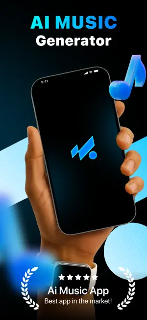 Sonari: AI Music Generator iPhone screenshot 1