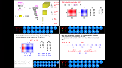 Screenshot #1 pour 6th Grade Math - Math Galaxy