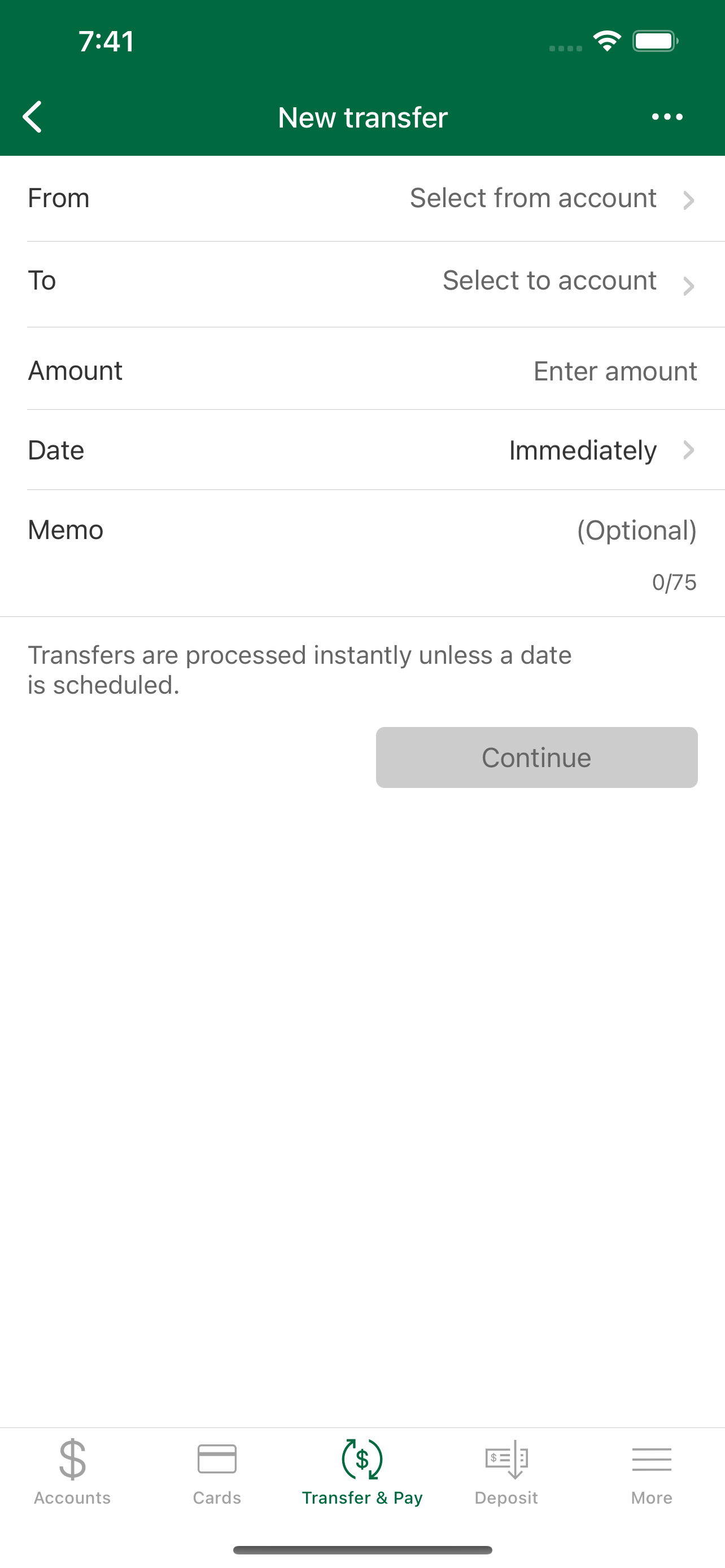 St. Anne's CU Mobile Banking screenshot 3