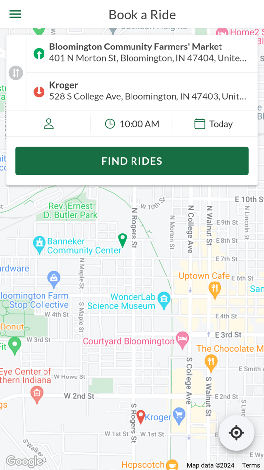#3. BloomingtonLink (iOS) 由: RideCo Inc.