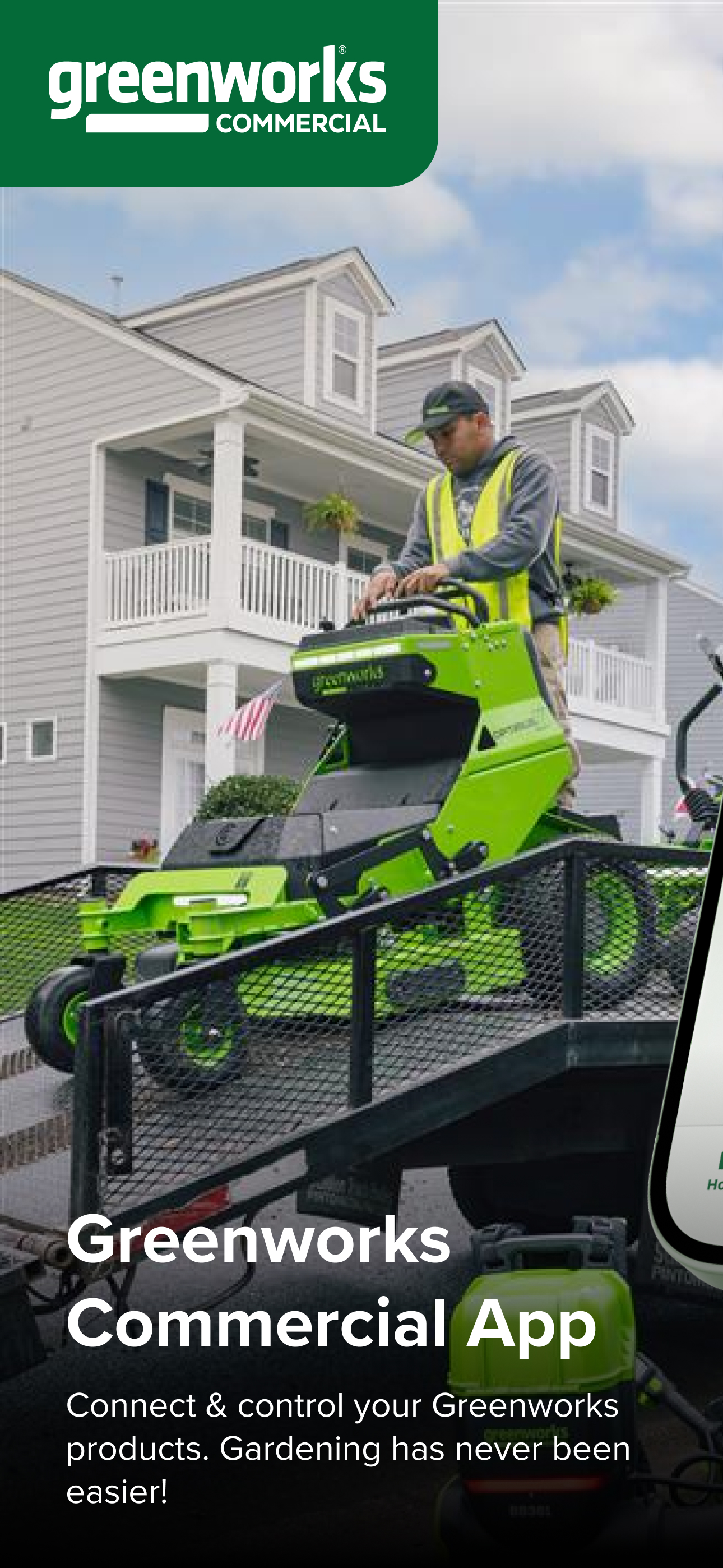 Greenworks Commercial Connect