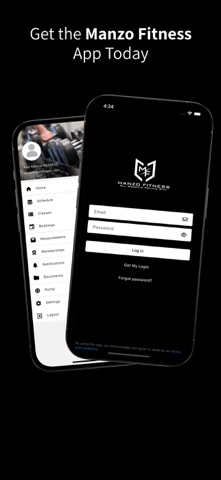 Manzo Fitness iPhone screenshot