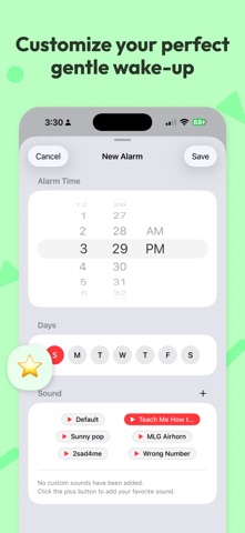 Luna Alarm iPhone screenshot