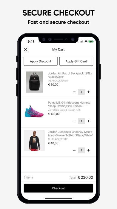 Bouncewear iPhone screenshot 5 - Shopping app
