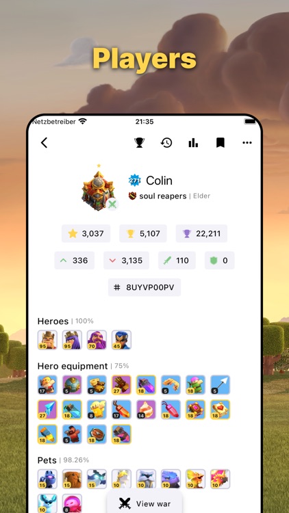 War Report for Clash of Clans screenshot-3