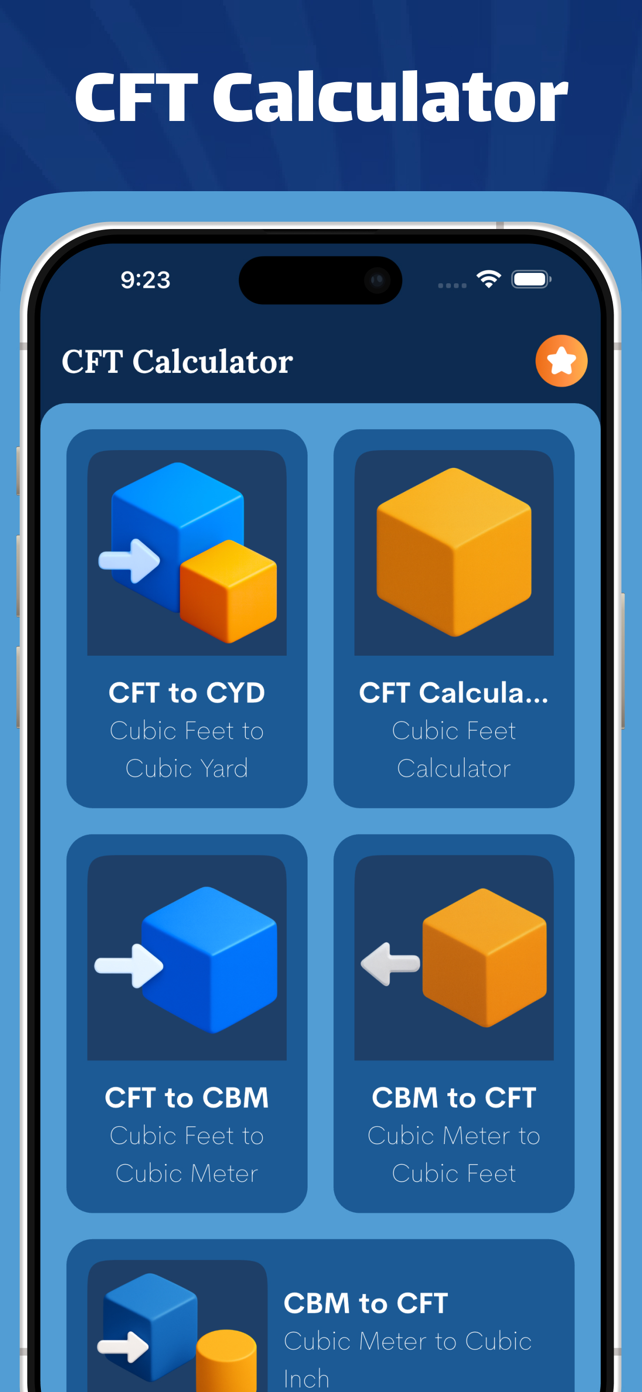 CFT Calculators - Cubic feet