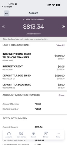 App screenshot