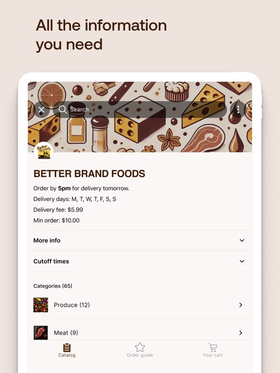 Screenshot #4 pour Better Brand Foods