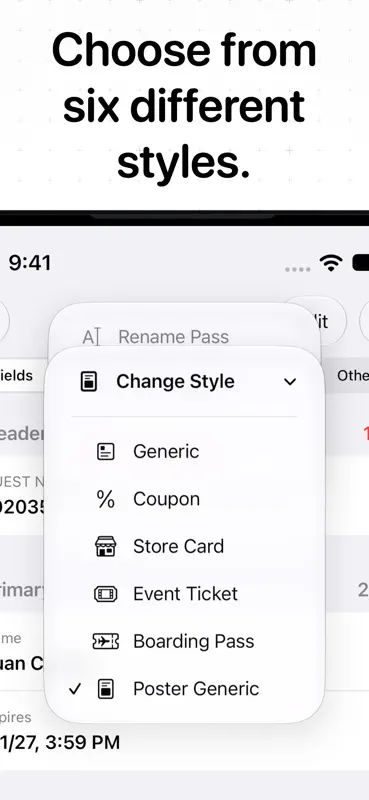 Passmaker: Wallet Pass Creator screenshot 3 of 7