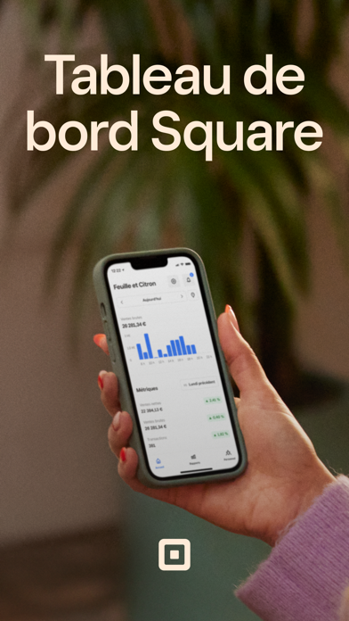 Screenshot #1 pour Tableau de bord Square
