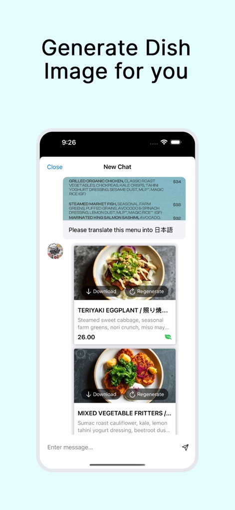 Menu Decoder Convert Language - Food & Drink App | MWM
