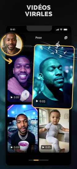 Capture d'écran de Pose : IA Photo, Image & Vidéo sur iPhone 4