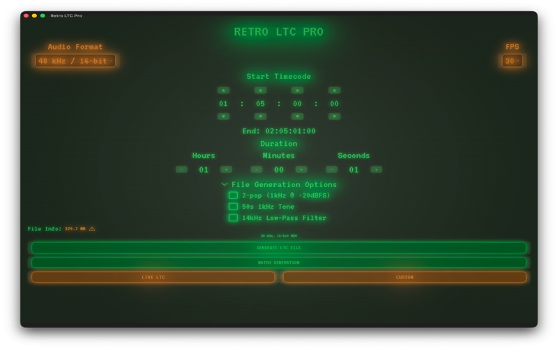 Retro LTC Pro screenshot