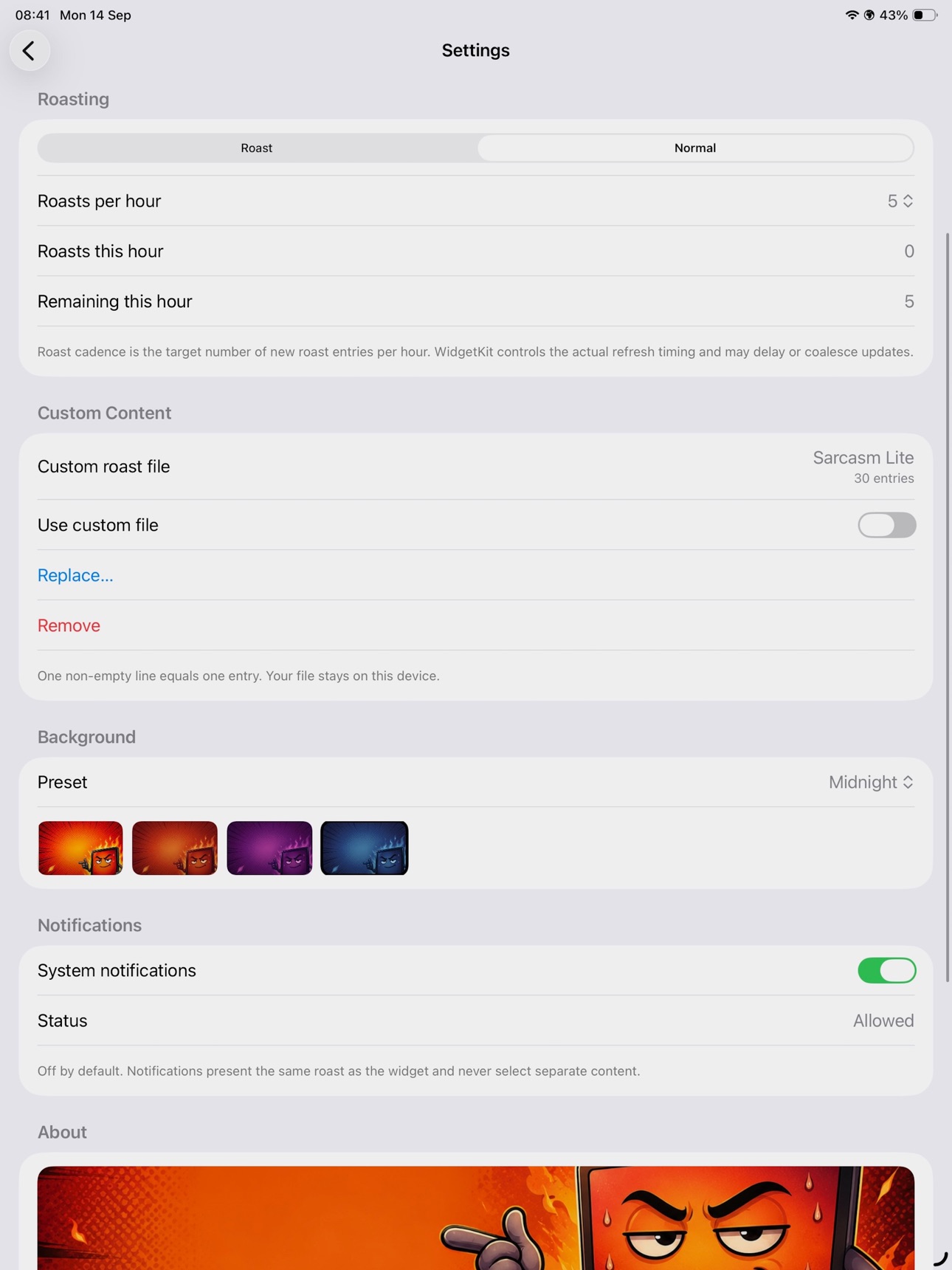 Screenshot 11 of RoastOS