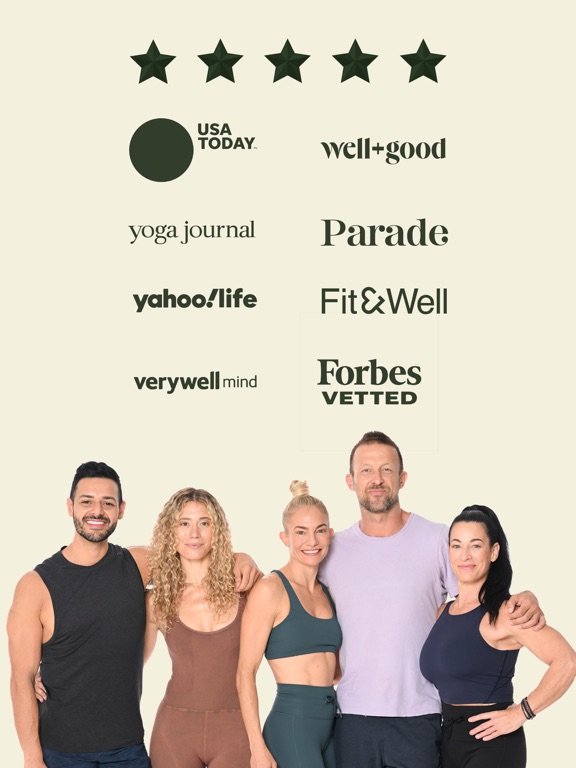 YogaWorks: Yoga & Pilates Flow iPad screenshot 8 - Health & Fitness app