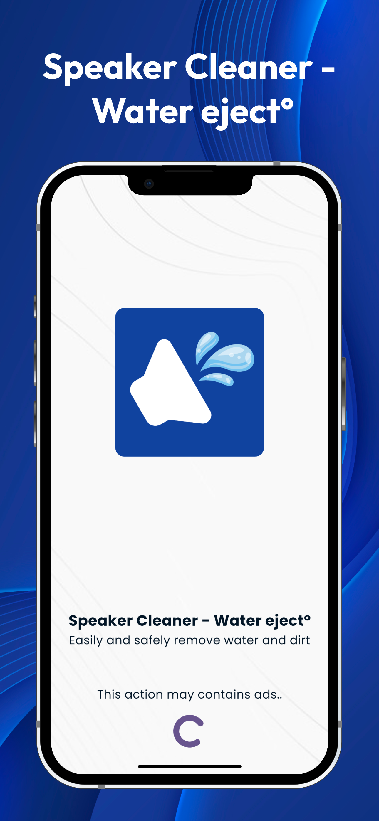 Speaker Cleaner - Water eject°