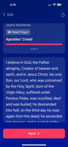 App screenshot