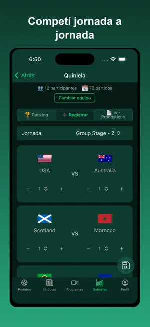 EasyFutbol screenshot 3
