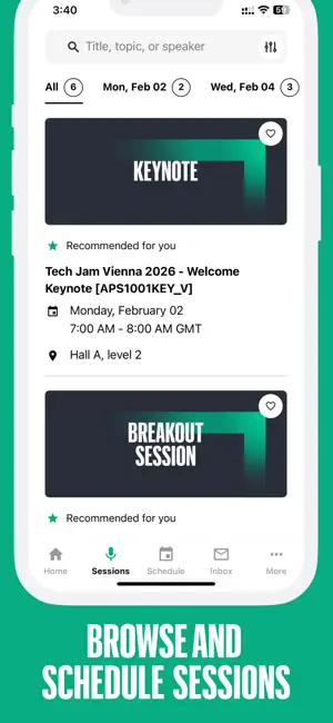 HPE Tech Jam screenshot 2