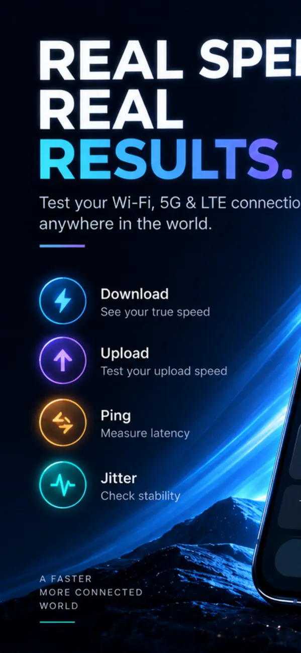 Universal Speed Test screenshot