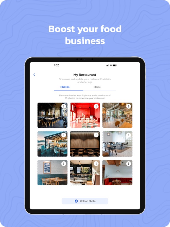 Kulipal Business iPad screenshot 4 - Shopping app