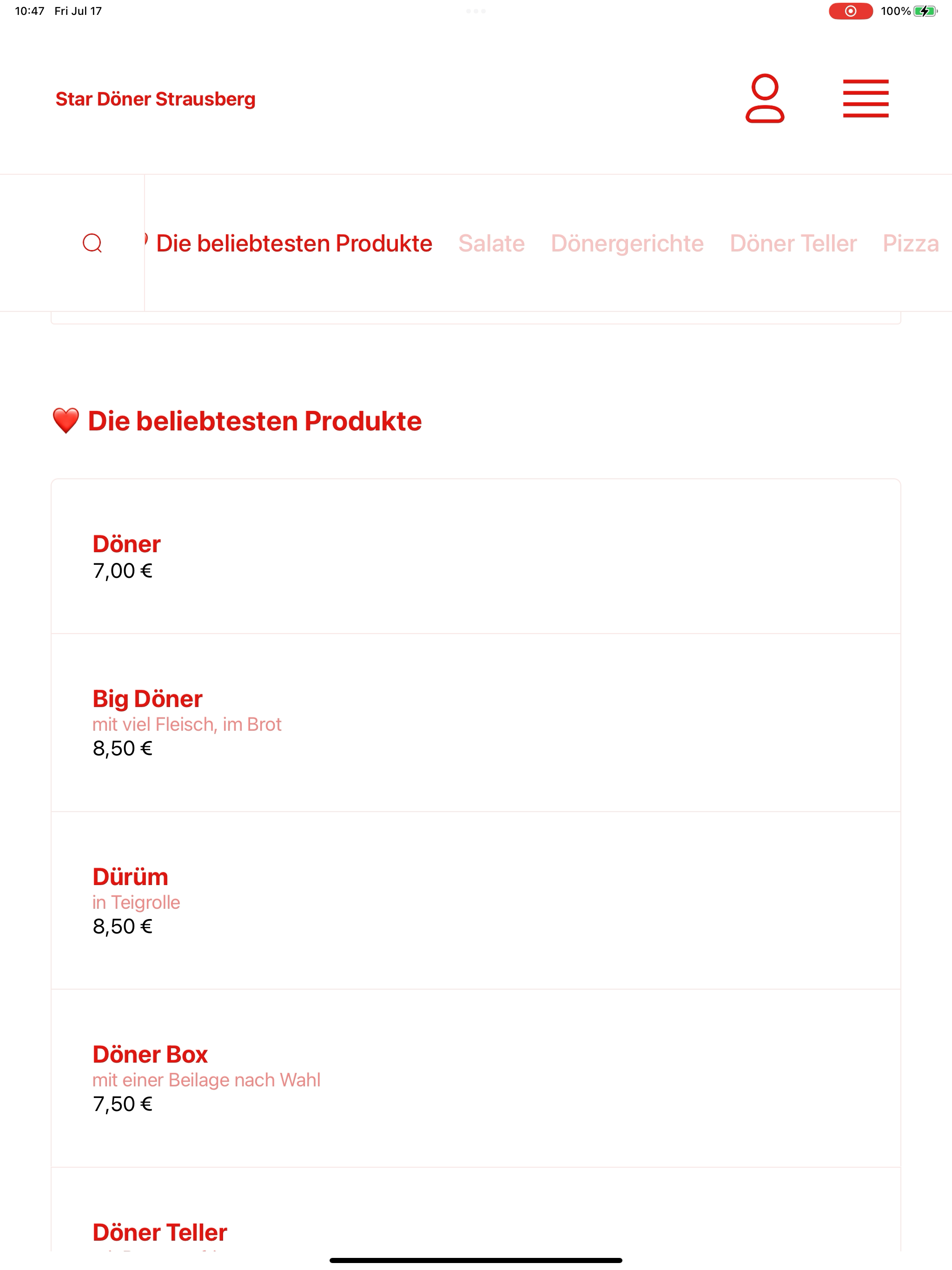 Star Döner Strausberg screenshot 14