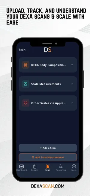 DexaScan screenshot 1