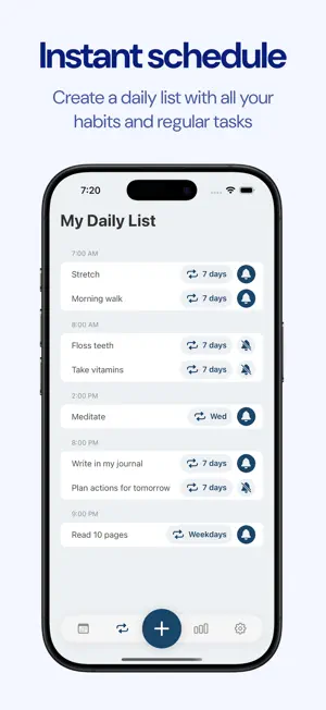 DailyList: Daily To-Do List screenshot 2