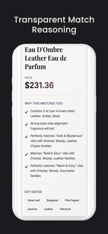 Scent IQ Perfume Finder screenshot