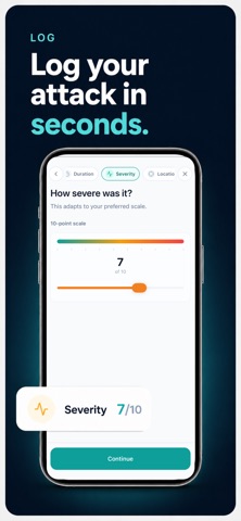 Calmgrid: Migraine Diary Screenshot 2 of 5