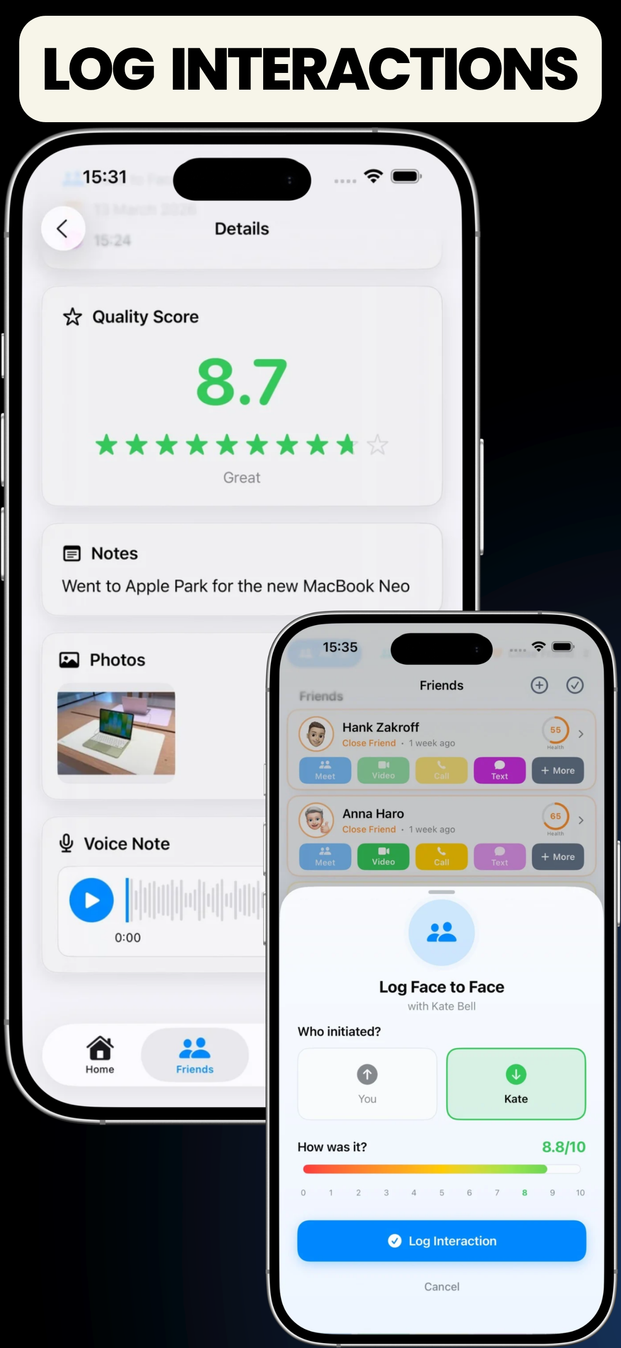 MyFriends: Reminder & Manager screenshot 7