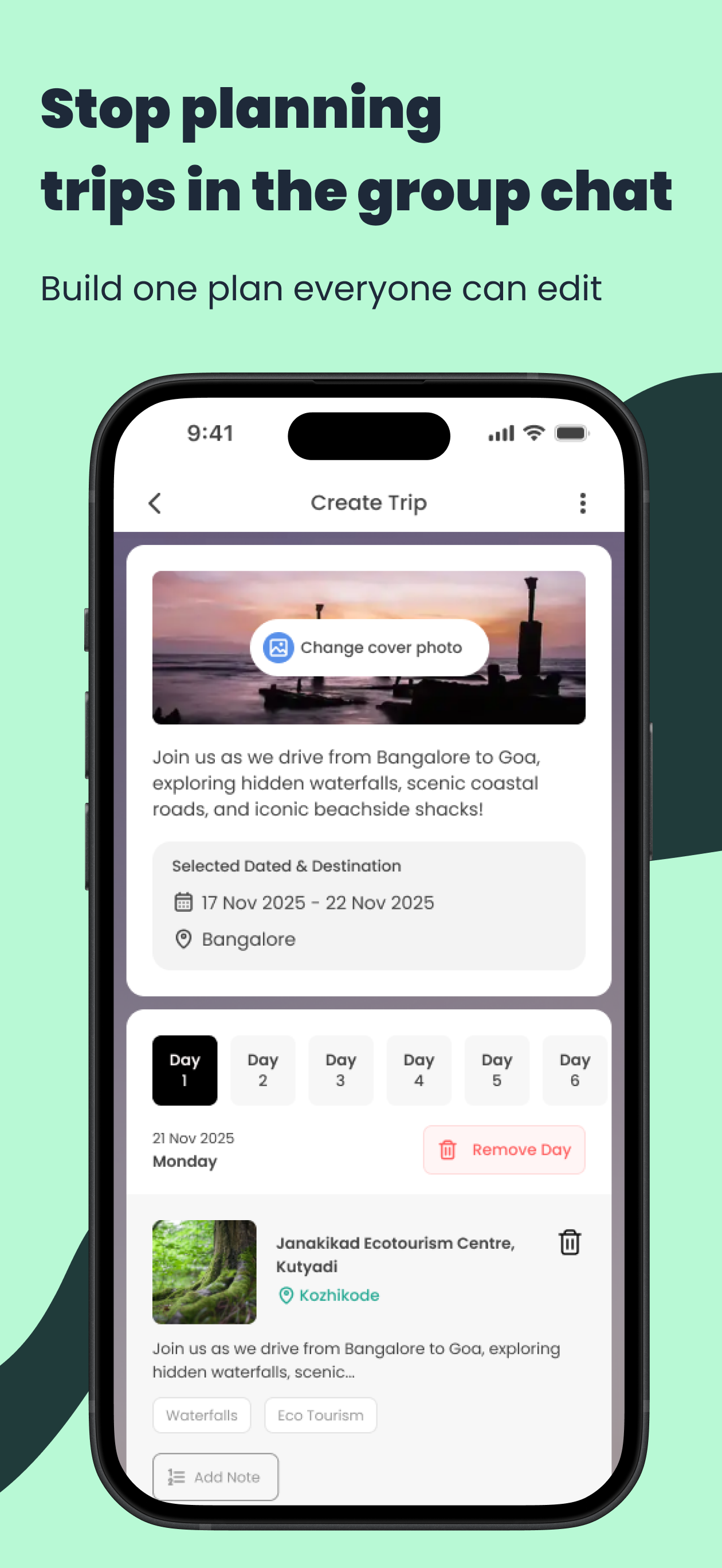 Destinify: Trip Planner