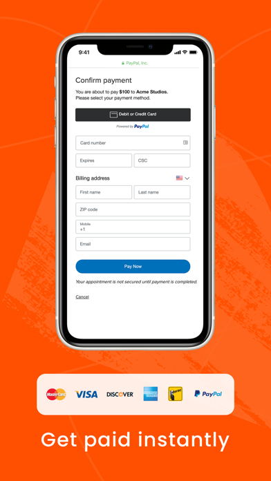 Bookedin Appointment Scheduler Screenshot