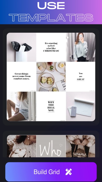 Grid Maker Photo Layout