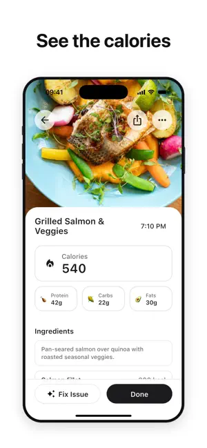 CalFit: Food & Calorie Tracker screenshot 3