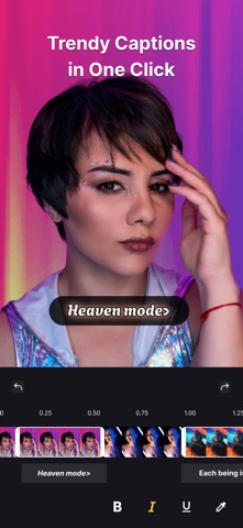 AI Caption Video : Sub Caption iPhone screenshot